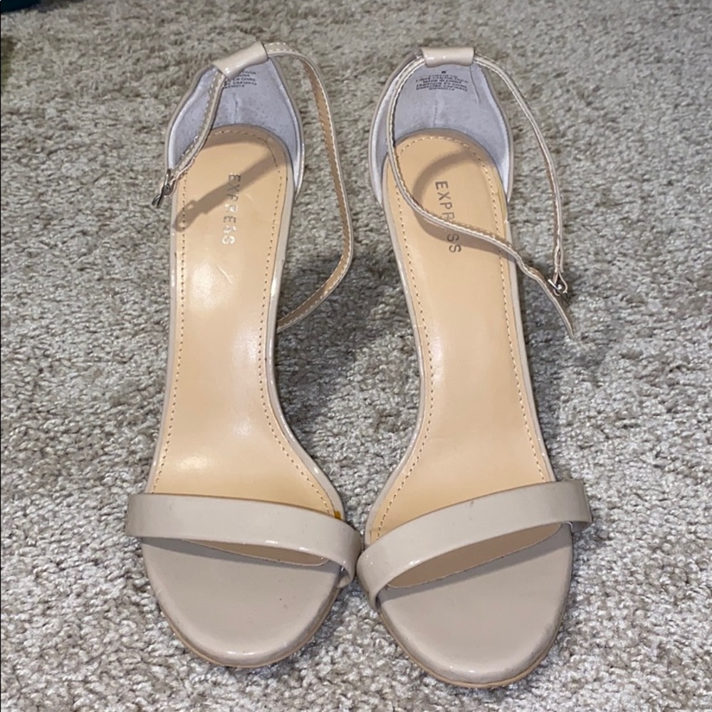Patent leather heels